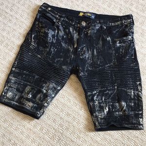 Demolition brand men’s moto shorts size 38